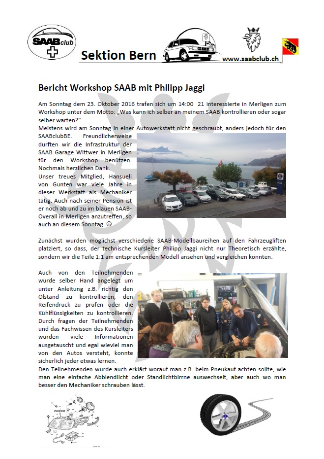 sjt.SAABclubBE Bericht Workshop mit Philipp Jaggi 1